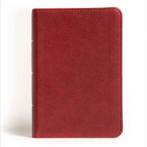 NASB Large Print Compact Reference Bible, Burgundy LeatherTouch, Red Letter, ... - Bild 1 von 6