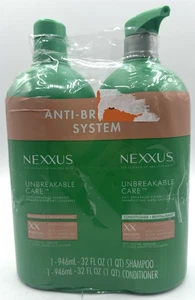 Champú anti-rotura Nexxus Unbreakable Care 32 FL OZ y acondicionador 32 FL OZ - Imagen 1 de 3
