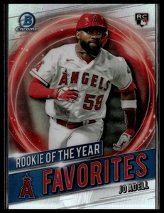 Jo Adell 2021 Bowman Chrome Rookie of the Year Favorites #RRY-JA Angels - Bild 1 von 2