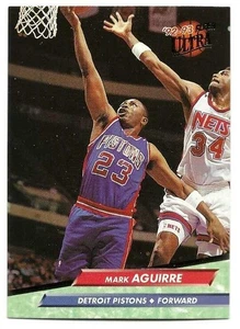 MARK AGUIRRE 1992-93 FLEER ULTRA CARD NEAR MINT+ CONDITION - Bild 1 von 2