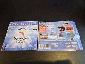 Sydney 2000 Dreamcast Einlagen Inlays - Bild 1 von 1