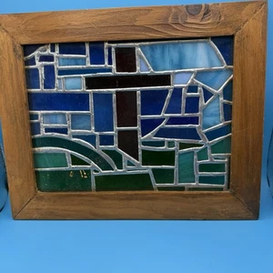 Cuadro cruz vitral  - Imagen 1 de 4