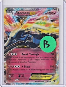 Xerneas EX Holo Rara #97 Pokemon XY 2014 TCG (B) - Foto 1 di 2