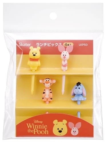 Skater обед медиаторы перекосы 4 изделия украшение Disney Винни-Пух LKP5D-A - Изображение 1 из 3