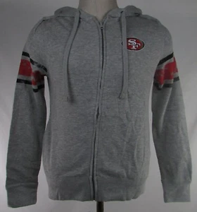 San Francisco 49ers NFL Juniors Collection Girls Full-Zip Hoodie - Picture 1 of 9