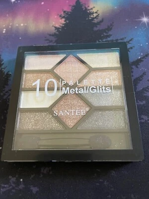 Santee 10 Palette Metal / Glits Eye Shadow TempTation Metallic Glitter - Image 1 of 2