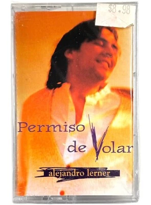 ALEJANDRO LERNER Permiso De Volar 1994 Cassette Tape Nuevo Sellado Latin Pop New - Image 1 of 4
