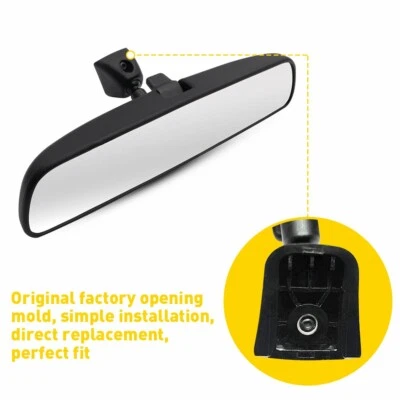 Inside Rear View Mirror For Hyundai Sonata Elantra Kia Forte Optima Sorento USPS - Image 1 of 4
