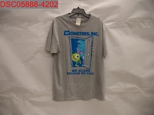 Disney Pixar Men's Heather Grey Monsters Inc. Graphic T-Shirt, L 191904603500 - Picture 1 of 7