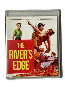 THE RIVER'S EDGE (1957) Blu-Ray TWILIGHT TIME - ANTHONY QUINN - BRAND NEW!!! - Picture 1 of 2