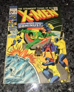 ORIGINAL X-MEN #72 AWESOME SILVER AGE COMIC SEE MY OTHERS LISTED!! - Picture 1 of 12