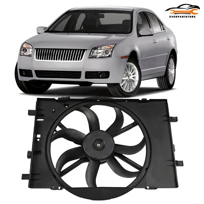 Conjunto de ventilador de refrigeración radiador eléctrico para Mercury Milan y Ford Fusion 2006-2009 Foto 1 de 4