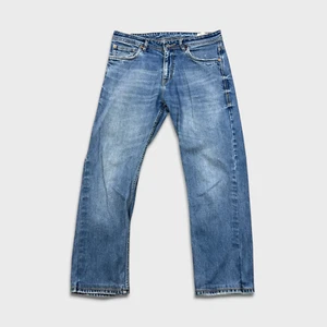 Levi's 517 Bootcut Jeans Herren 34x30 blau helle Waschung verwaschen American Denim - Bild 1 von 12