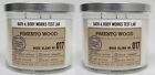 2 Bath & Body Works PIMENTO WOOD 3-Wick Large Candle