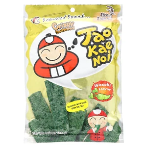 Crispy Seaweed Snack, Wasabi, 1.12 oz (32 g) - Picture 1 of 2