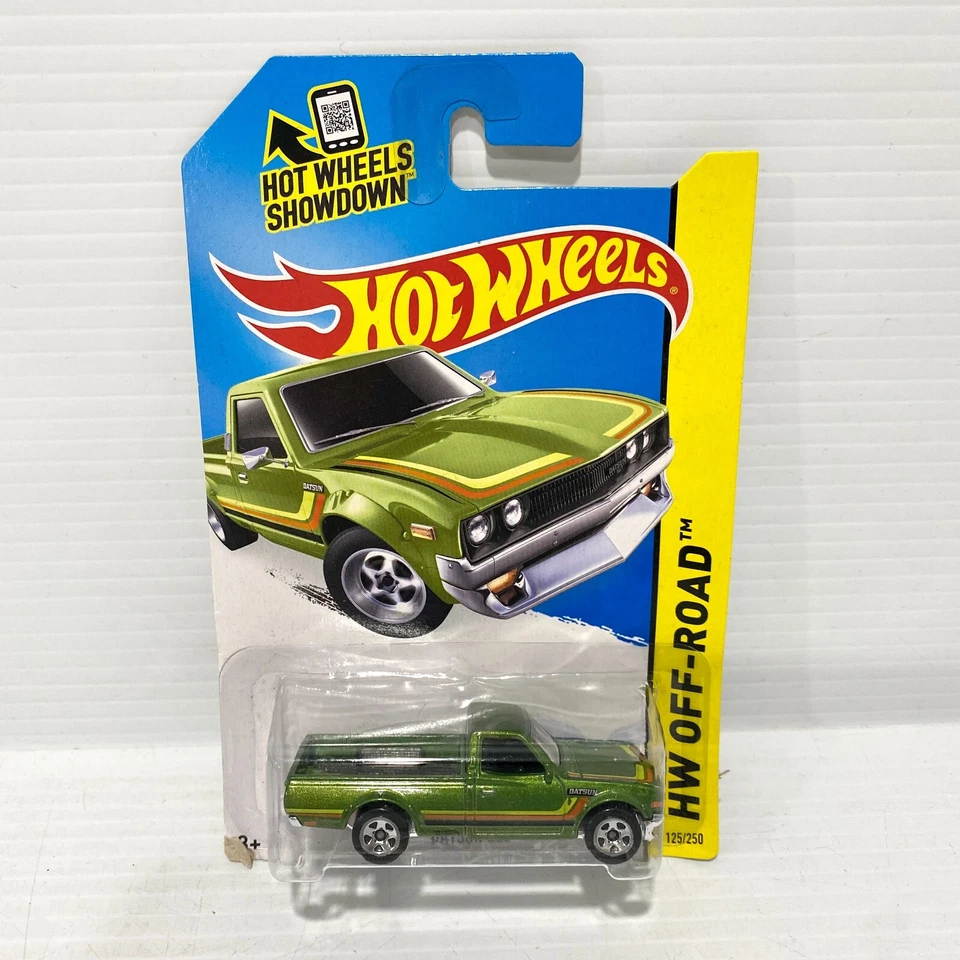 Datsun 620 125/250 - Hotwheels Long Card - Brand New - Image 1 of 4