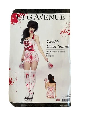 Nuevo Disfraz de Halloween Zombie Cheer Squad para Adultos Talla Mediana Foto 1 de 4