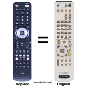 Replacement Remote Control For Sony RM-U25 STR-KSL5 STR-KSL500 STR-KLS40 - Picture 1 of 4