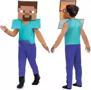Childs Minecraft Steve Costume - Picture 1 of 2