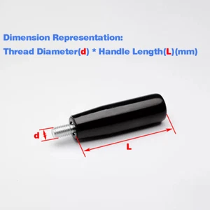 Rotating Handle/Straight Handle/Bakelite Handle/Bakelite Screw Handle M6M8M10M12 - Picture 1 of 9