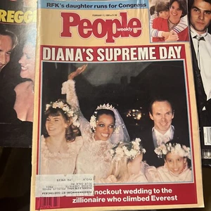 People Magazine - Feb 17, 1986 - Diana Ross: Wedding - Pia Zadora - Dian Fossey - Bild 1 von 7
