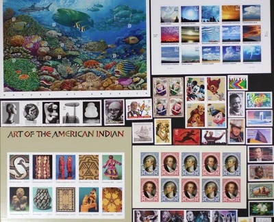 2004 U.S. Commemorative Year Set 85 stamps including Sheets, Mint NH, see scans - Image 1 of 4