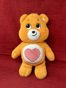 Care Bears Orange Tenderheart Plush 13" Bear with Pink Heart on Tummy Toy - Picture 1 of 8