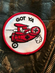 Panhead Triumph Shovel Vintage Red Baron Vest Patch Chopper Jacket Motorcycle - Picture 1 of 1