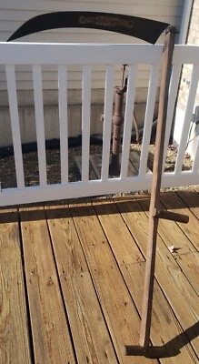 (H.Boker & Comp..Inc.) NOS! Rare Original Label! Antique Scythe Hay Sickle 1800s - Image 1 of 4