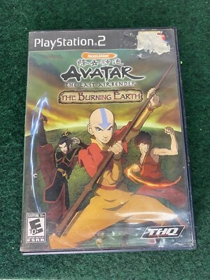 Avatar: The Last Airbender The Burning Earth (PlayStation 2, 2007) PS2 completo - Imagem 1 de 4