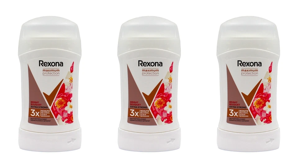 Rexona Maximum Protection Deo Stick Bright Boutique , 3x40ml EAN59096351 - Bild 1 von 1