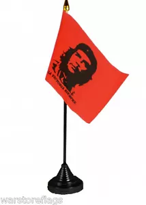 CHE GUEVARA TISCHFLAGGE Schreibtisch KOMMUNISTISCHER REBELL KUBA - Bild 1 von 1