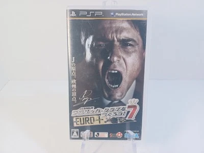 J.League Pro Soccer Club o Tsukurou 7 Euro Plus Sony PSP Japan import US Seller - Image 1 of 4