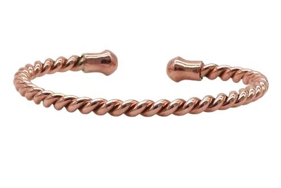 Gedrehter Armreif aus Kupfer 102216 - Bild 1 von 4
