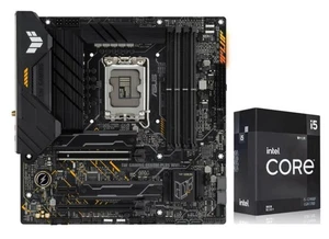 ASUS TUF Gaming B660M-PLUS WIFI Intel LGA 1700 Motherboard Intel Core i5 12490F - Picture 1 of 5