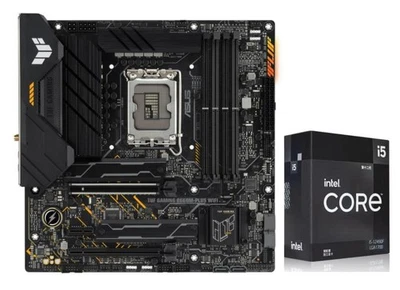 ASUS TUF Gaming B660M-PLUS WIFI Intel LGA 1700  Motherboard Intel Core i5 12490F - Image 1 of 4