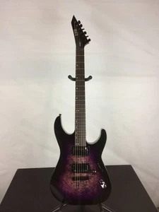 Excellent ESP LTD M-200DX Electric Guitar, Rosewood Fingerboard, Purple Burst - Picture 1 of 10