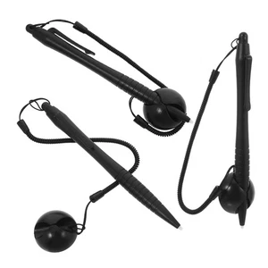 3 Pcs Resistive Screen Stylus Handwriting Touch Pen Portable Spring Rope - Photo 1 sur 12