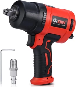 Llave de Impacto de Aire de 1/2 Pulgada, Par Máximo 1560 Ft-Lbs, Diseño Ligero 4.4 Lb, H - Imagen 1 de 11