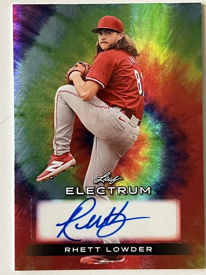 Cincinnati Reds Lote 5 Quemaduras Automáticas De La Cruz POLVO Marte GREENE PETTY/5 Abbott Foto 1 de 4