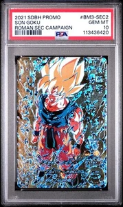 2021 Dragon Ball Super | Super Saiyan Son Goku | BM3-SEC2 | PSA 10 - Bild 1 von 2