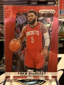 2024-25 Panini Prizm DECA Fred VanVleet ROJO/199 Rockets #51 TZ 12D - Imagen 1 de 2