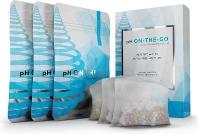 pH ON-The-GO Portable Alkaline Water Filter Pouch, High pH Water Alkalizer fo... - Image 1 of 4