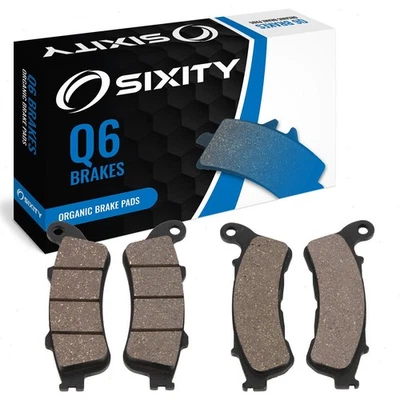 Комплект передних + задних органических тормозных колодок 2012-2015 Honda VT1300CRA Stateline ABS vl - Изображение 1 из 4