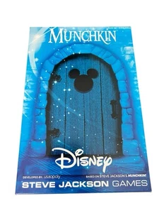 Munchkin Disney Card Game Steve Jackson Games Complete Excellent Condition - Picture 1 of 3