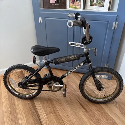 Vintage 1980's Old School Ross Piranha Gold Plated BMX Bike Pads All Original - Image 1 of 4