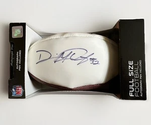 Devin McCourty Signed NFL Commemorative Football Autograph New England Patriots - Picture 1 of 10