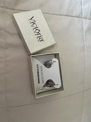 Victoria Townsend 纯银耳环 1/2 克拉 Tw 正品钻石 — 第 1/4 张图片