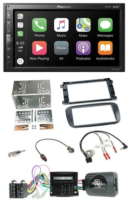 Pioneer USB Lenkrad DAB 2DIN Bluetooth Autoradio für Ford S-Max Mondeo Profi sch - Bild 1 von 4