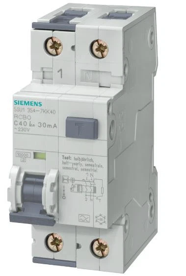 DIFFERENZIALE MAGNETOTERMICO 1P+N 25A 0,3 AC 10K 2 MODULI - Immagine 1 di 1